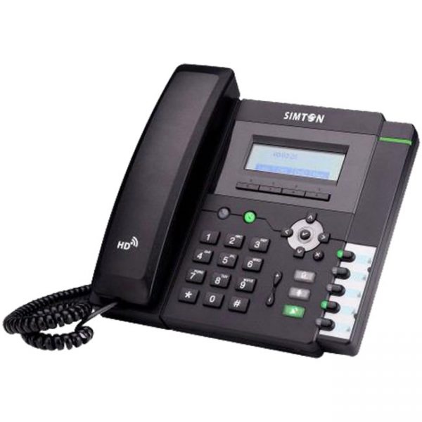 تلفن تحت شبکه آی پی فون سیمتون مدل Simton IP Phone T802 از فروشگاه نوران